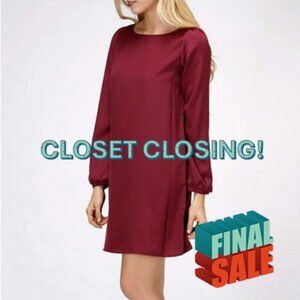 | Honey Belle | Long Sleeve Shift Dress